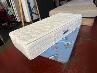 Colchón Flex 90x200 + Base Tapiflex