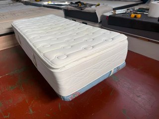 Colchón Flex 90x200 + Base Tapiflex