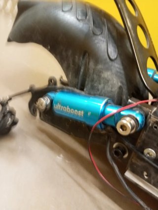 Patinete eléctrico para piezas
