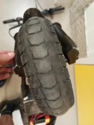 Patinete eléctrico para piezas