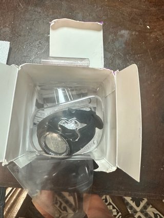 Reloj deportivo zegarek negro