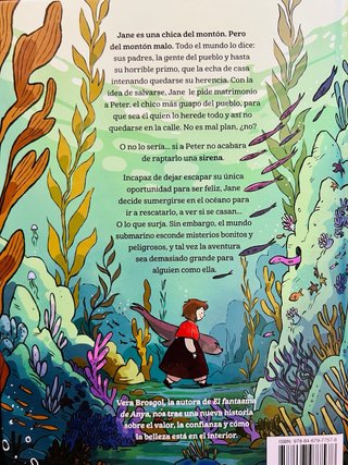 Jane y la Sirena cómic infantil Astronave