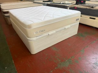 Canapé Flex 150x190 madera ártico y Colchón Flex