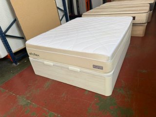 Canapé Flex 150x190 madera ártico y Colchón Flex