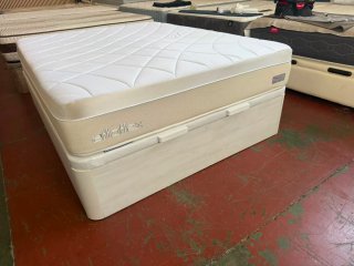 Canapé Flex 150x190 madera ártico y Colchón Flex
