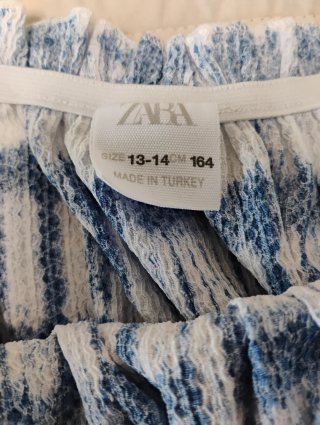 Top fruncido Zara T.13/14