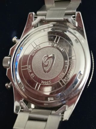 Orologio Breil Cronografo Blu e Argento