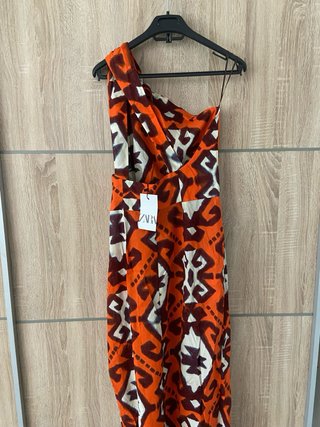 Vestido Asimétrico Estampado
