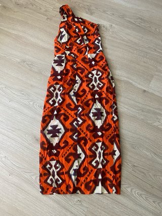 Vestido Asimétrico Estampado
