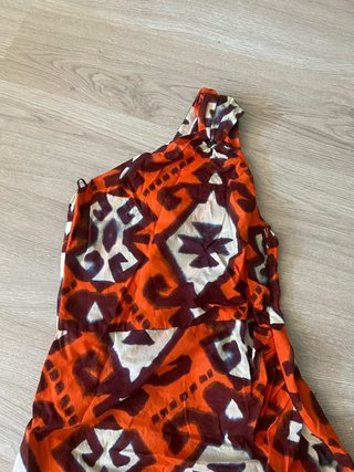 Vestido Asimétrico Estampado