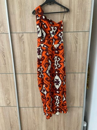 Vestido Asimétrico Estampado