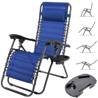 Sedia Poltrona Giardino Gravita Zero Pieghevole Acciaio