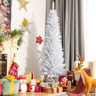Albero di Natale artificiale 180 cm con 340 aghi in PVC,