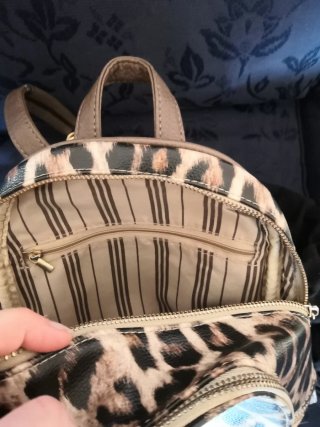 Zaino stampa leopardo MF