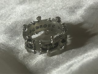 Anillo Chrome Hearts Plata