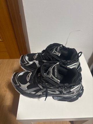 Balenciaga Zapatillas Talla 42 Negro/Plata