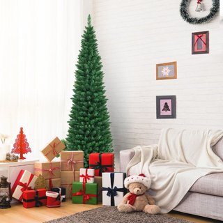 Albero di Natale 210cm con 700 rami e aghi in PVC di alta