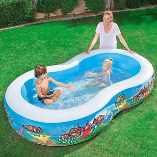 Piscina Gonfiabile Otto Family 262x157x47cm 544LT 2 Anelli