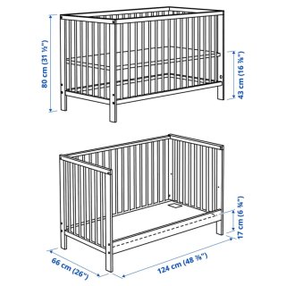 Cuna IKEA Gulliver + Colchón