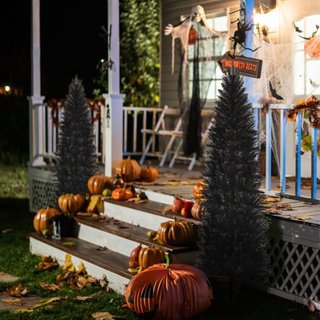 Albero di Natale e di Halloween artificiale 180 cm con 743