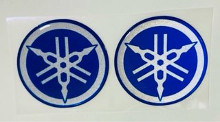 Logos Yamaha 3D (Pack 2uds) 5cm