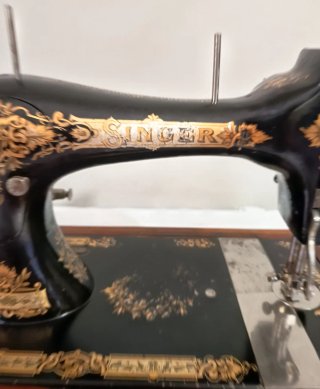 Macchina per cucire Singer anni 1900/1901 -(RRR)