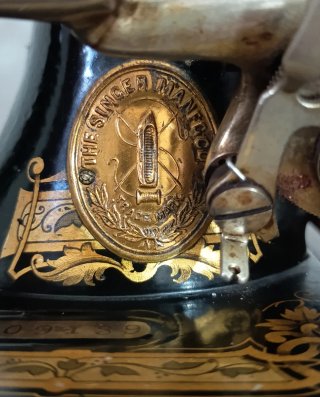 Macchina per cucire Singer anni 1900/1901 -(RRR)