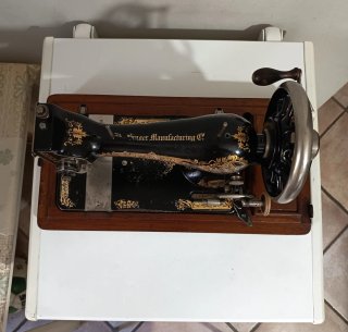 Macchina per cucire Singer anni 1900/1901 -(RRR)