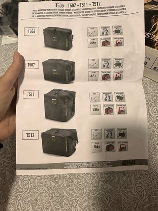 Bolsa GIVI 54L Storm Bag