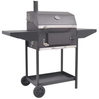 Barbecue a Carbonella 2 Griglie di Cottura Ripiano