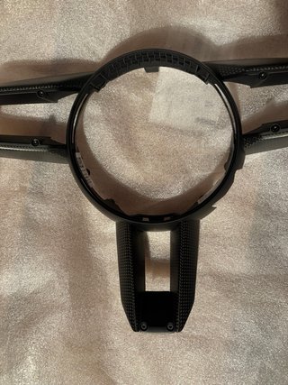 Moldura Volante Carbono Porsche