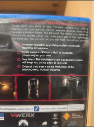 Paranormal Activity: The Lost Soul PS4 VR