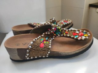 Sandalias Flyfor Mujer Talla 38 semi usadas