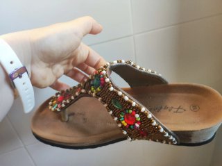 Sandalias Flyfor Mujer Talla 38 semi usadas