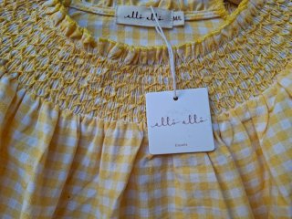 Blusa vichy volantes Allo Allo