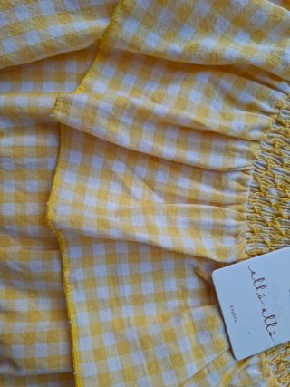 Blusa vichy volantes Allo Allo