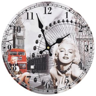 Orologio da Parete in MDF Resistente Design Vintage 30