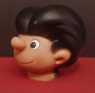 Figura cabeza de goma zipi y zape bruguera famosa