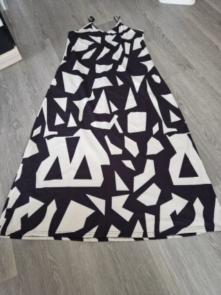 Vestido mujer estampado geométrico