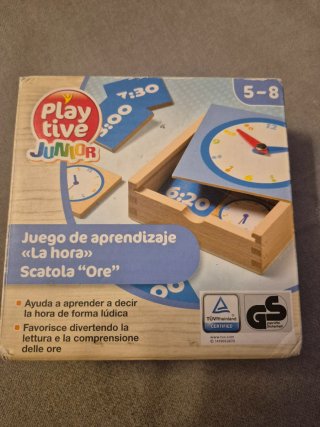 Juego Aprender Hora Play Tive Junior