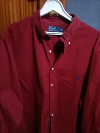 Camisa Polo Ralph Lauren Hombre XXL Roja