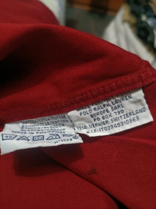 Camisa Polo Ralph Lauren Hombre XXL Roja