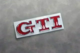 Logo Insignia GTI para Maletero Vw Golf Polo Fsi
