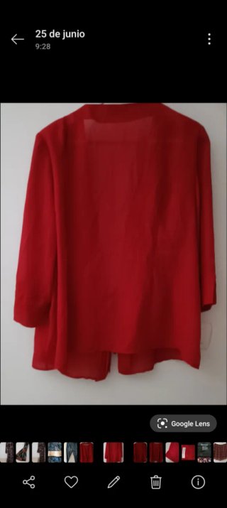 Pac de chaquetas finas de mujer.
