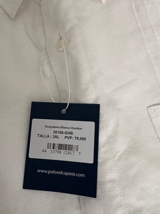 Camisa Original Penguin Blanca Manga Larga