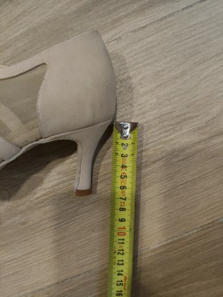 Zapatillas de baile beige rosado