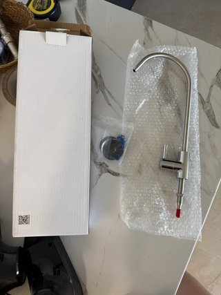 Grifo Osmosis Miele Acero Inoxidable Nuevo