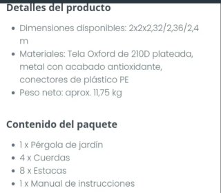 Carpa plegable 2x2 Tela Oxford UV50