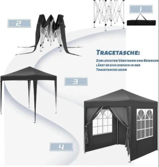 Carpa plegable 2x2 Tela Oxford UV50
