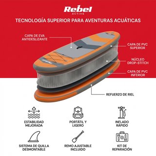 Tabla Paddle Surf Hinchable 335x84x15